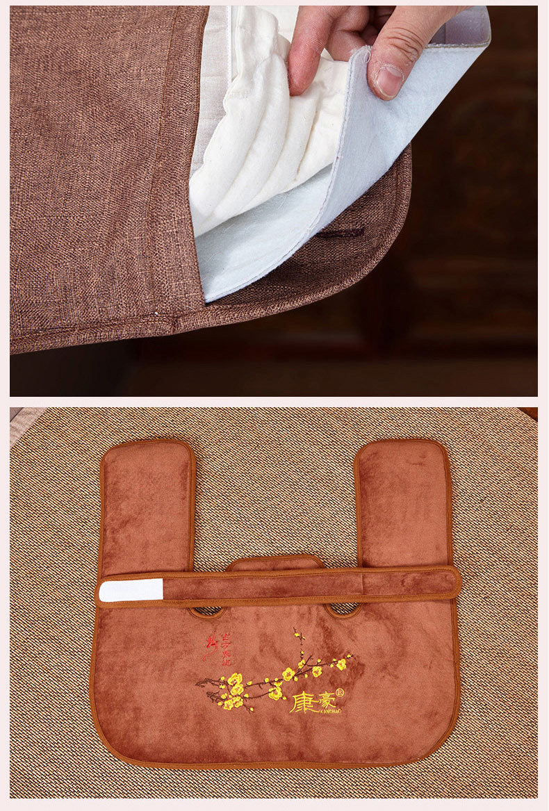 海之道电加热盐袋海盐粗盐热敷包大粒艾灸男女艾草理疗袋家用盐包