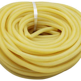 厂家定制橡皮筋止血带 高弹乳胶管黄色黑色压脉带6*9 7*10mm