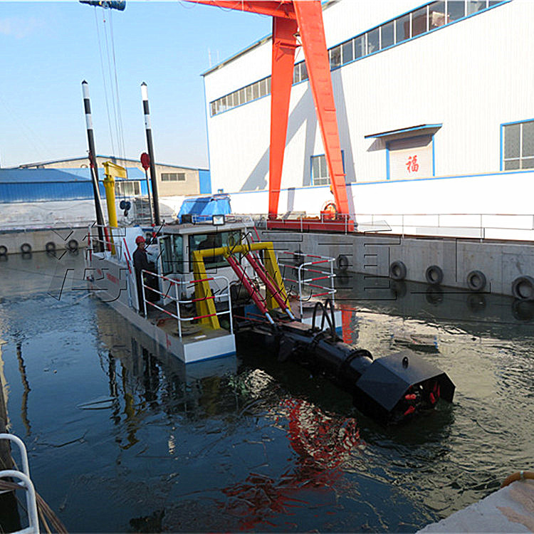 海德瀛6寸绞吸式清淤船 hdy150型水电站疏浚设备 小型挖泥船厂家
