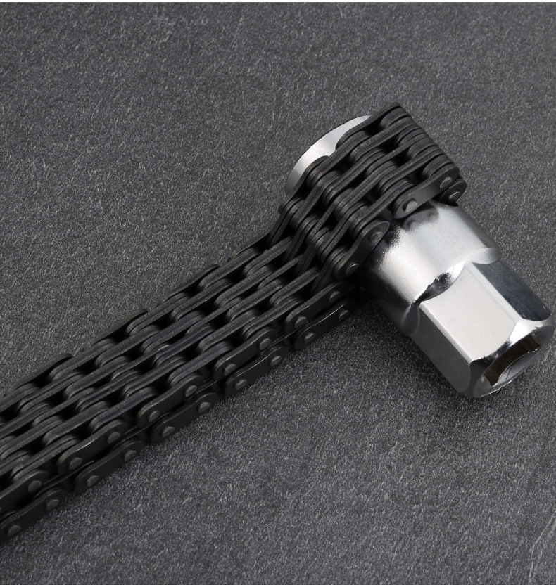 双链条套筒式机油格滤芯扳手/链条机油滤清器扳手/链条式机滤扳手