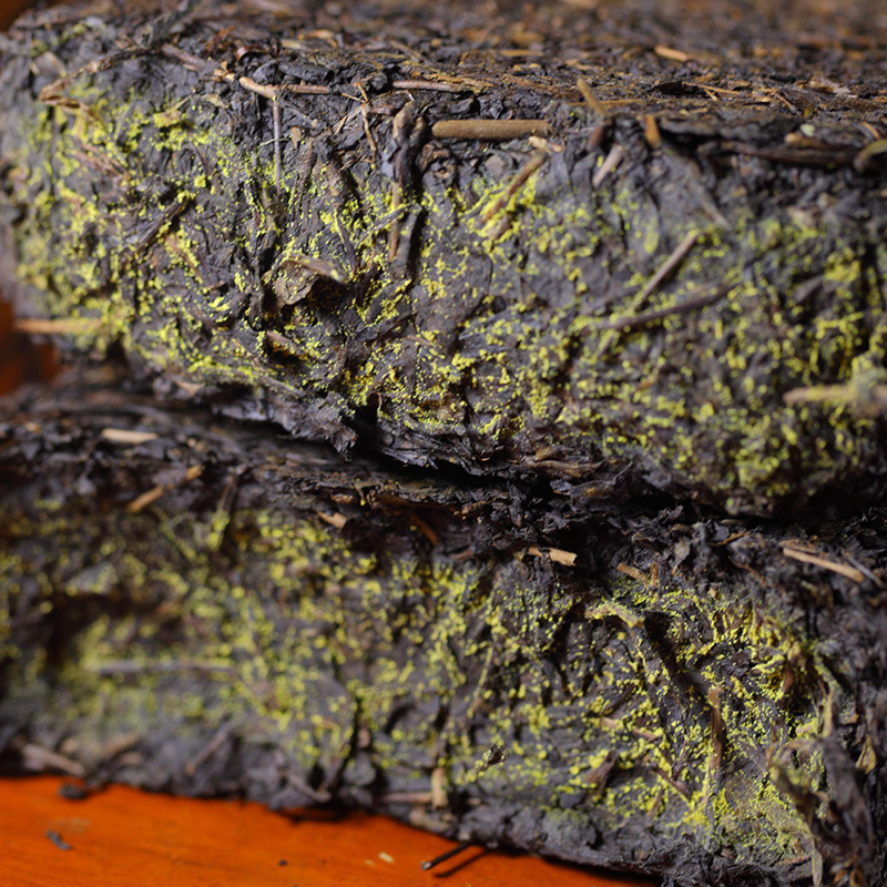 茶安化黑茶金花茯砖茶1000g 重发酵红色盒装-阿里巴巴