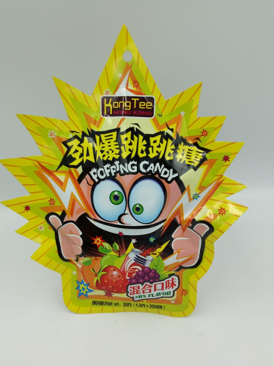 5g/30g劲爆跳跳糖 混合口味 零食小吃 独立小包糖果批发