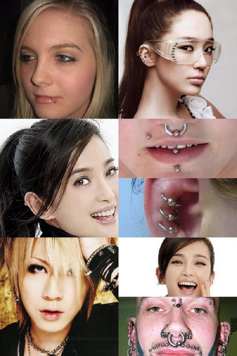 欧美跨境万能夹球圈圆形耳环唇钉肚脐扣乳环 人体不锈钢穿刺饰品