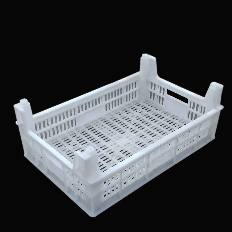 塑料葡萄筐加厚3.2斤全新料耐用熟塑胶抗老化周转筐蓝m水果运输筐