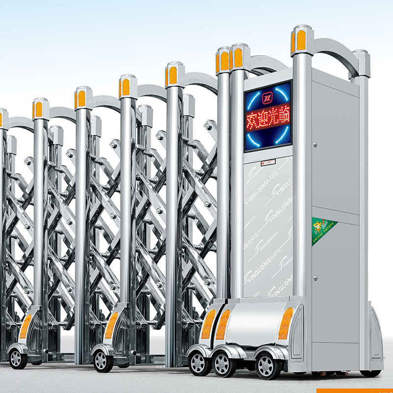 厂家生产直销 铝合金伸缩门 庭院门 高品质铝合金伸缩门现货供应