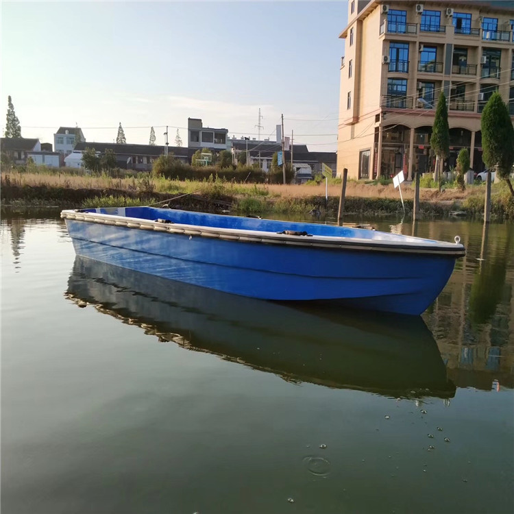 2米玻璃钢船舶 双层加厚渔船捕鱼船游艇可配马达