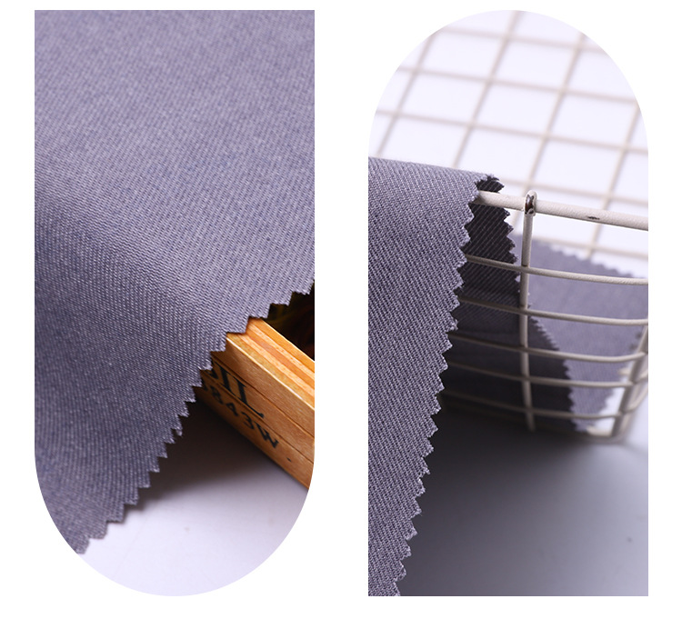 tr涤粘仿毛西装布料 春夏连衣裙吊带时装西装面料 255g哔叽面料