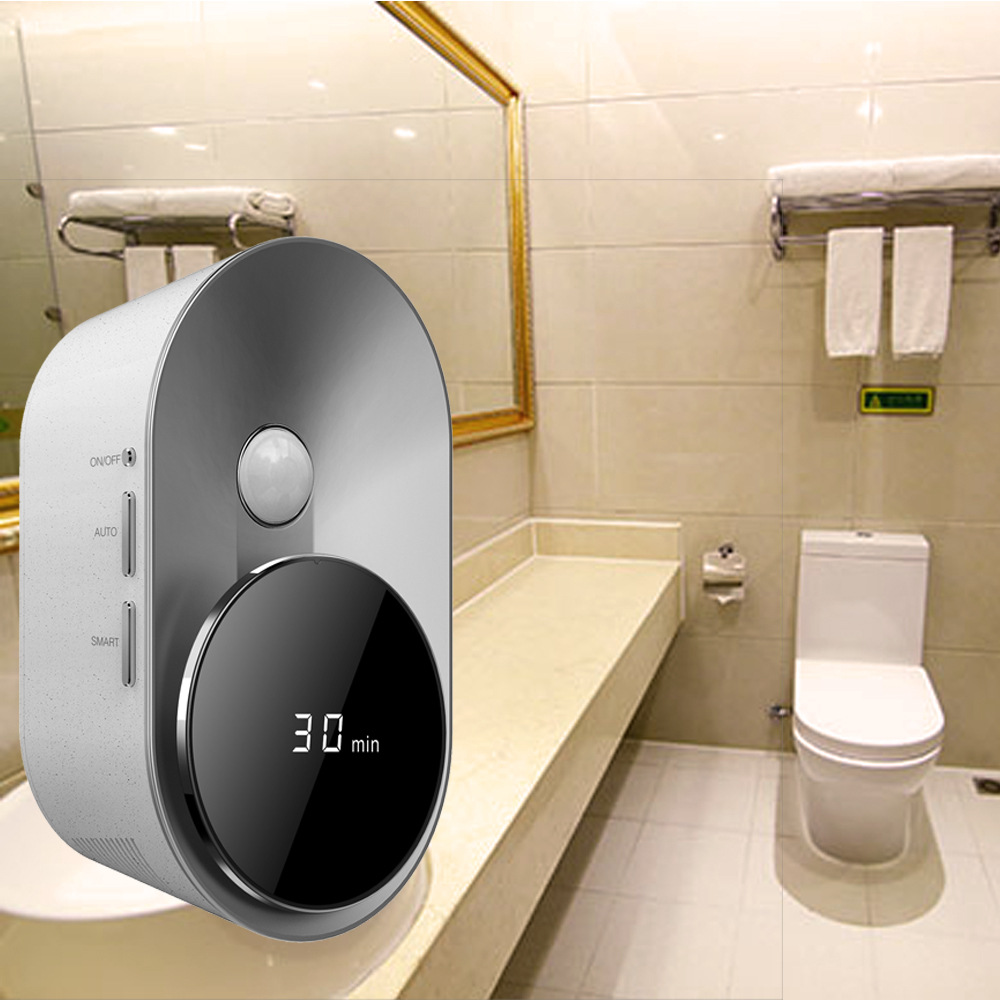 卫生间定时自动除臭器 壁挂式除臭除异味空气净化器 臭氧除臭机