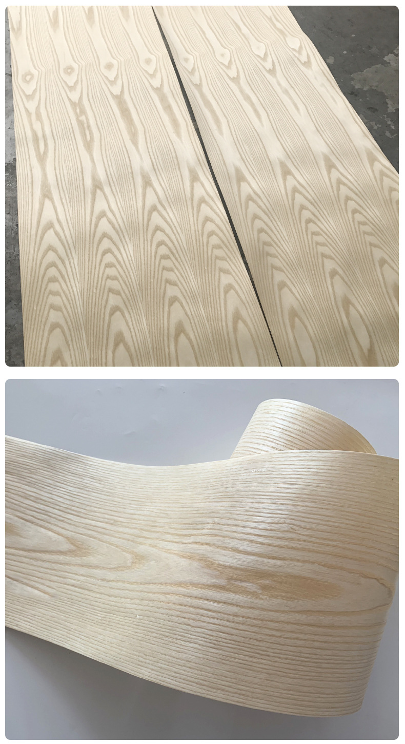 白蜡木皮 天然原木加工木皮 批发定制木皮面板 胶合芯板 木皮