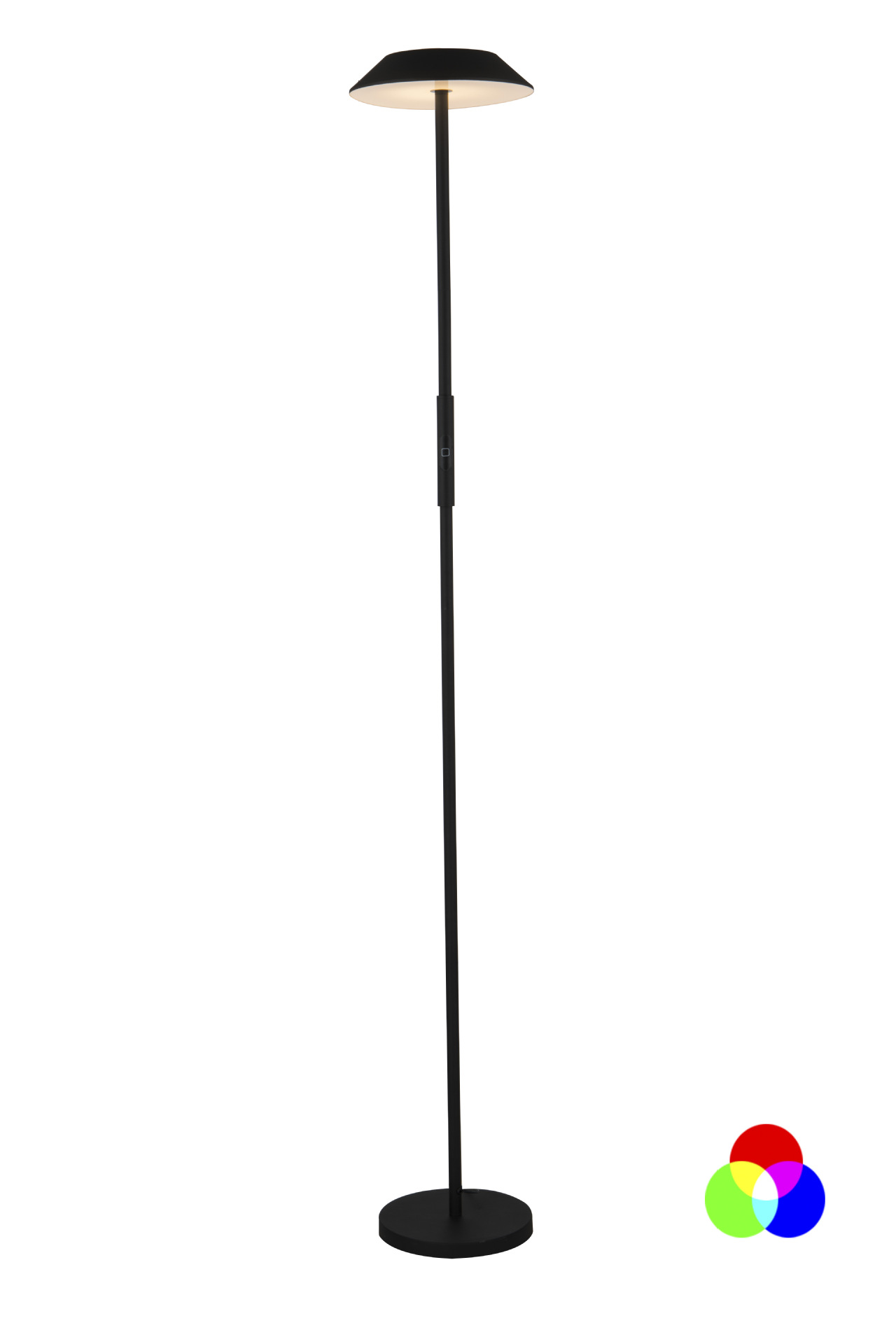 恩德森灯饰跨境专供亚马逊现代简约led落地灯遥控触摸朝天灯