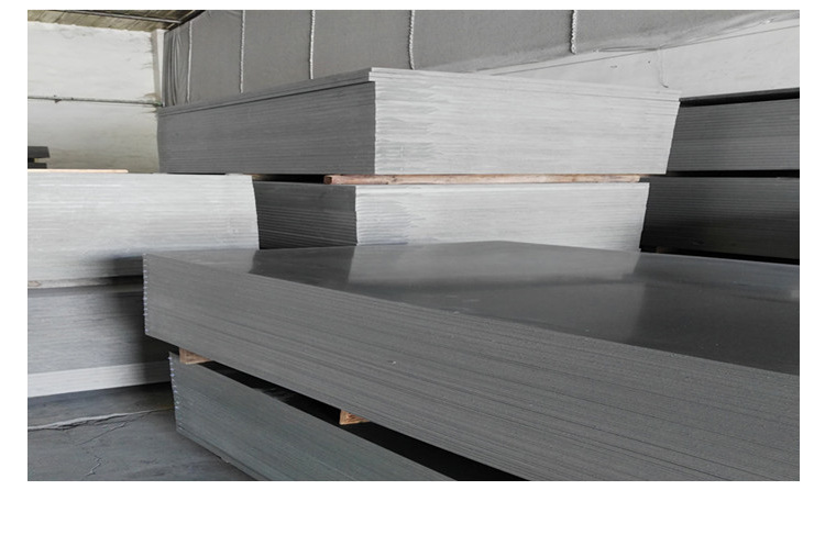 ab级b级pvc硬板 塑料板材 10mm厚度灰色防火高强度高密度pvc薄板