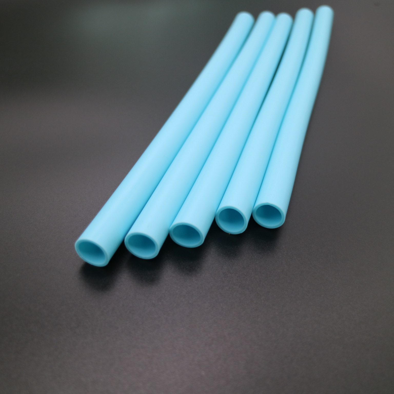 厂家普通硅胶套管 浅蓝色硅胶管12*15mm 无味铂金硫化