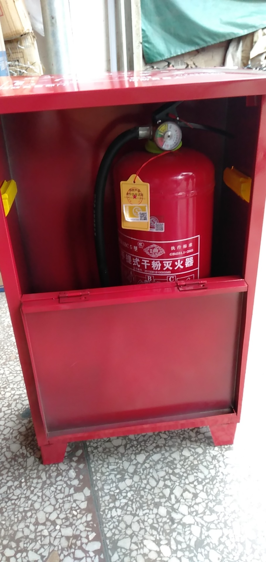 湖南消防干粉灭火器箱