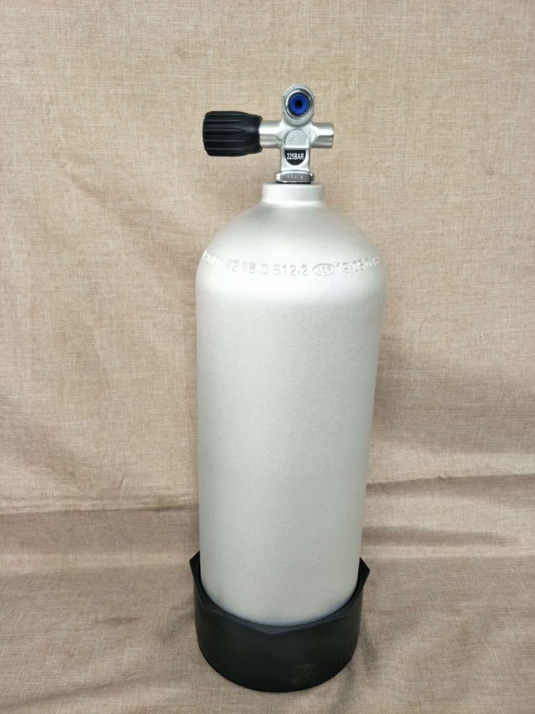 6l6升 8l8升潜水气瓶 铝合金 小气瓶 高压氧气罐 压缩 进口瓶头阀