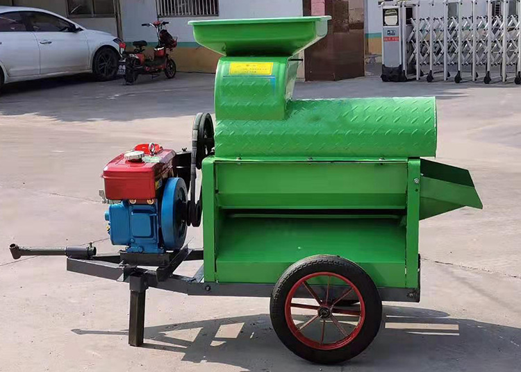 小型家用玉米脱粒机干玉米打粒机家用电动玉米打粒自带风机打棒子