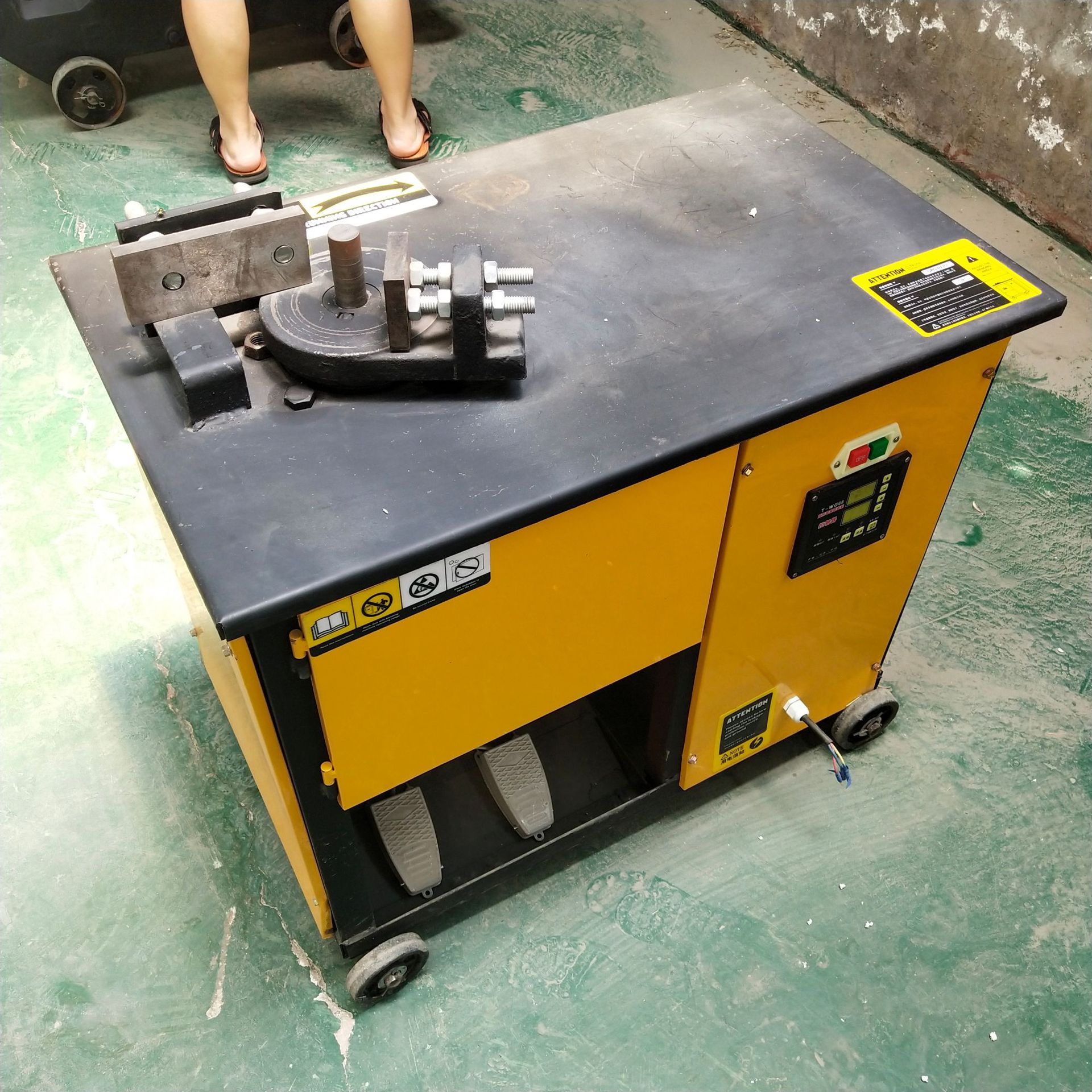 全自动液压钢筋弯箍机 小型钢筋折弯机 gf25数控钢筋弯箍机弯钩机