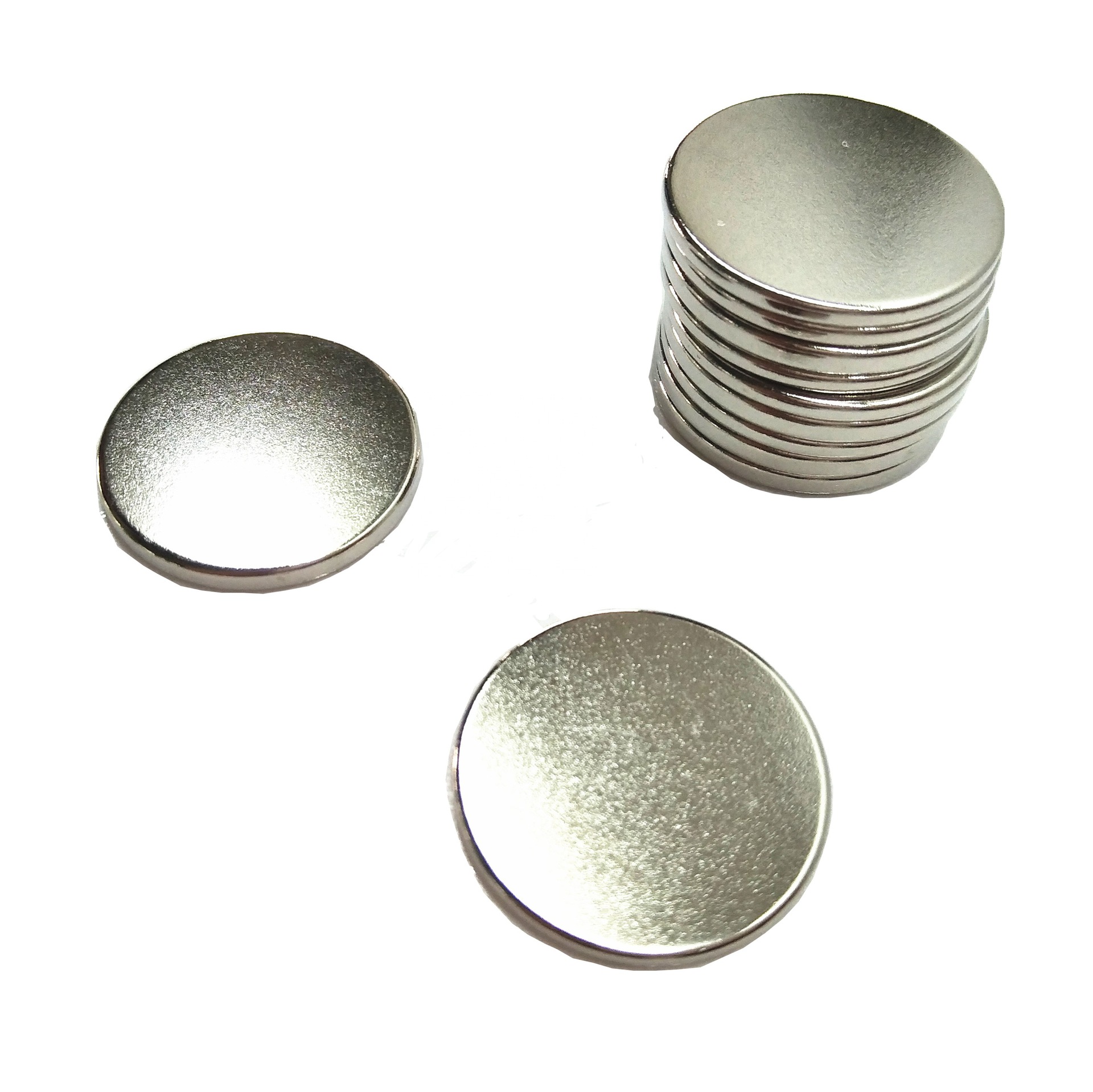 厂家直销永磁王钕铁硼超强磁铁强磁吸铁石圆形20x5mm带孔强力磁片