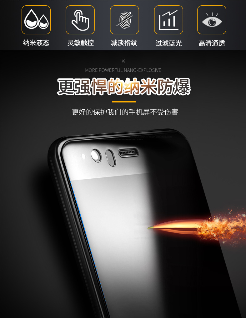 手机纳米镀膜液态液体钢化膜手机屏幕防刮抖音砸核桃液态膜批发