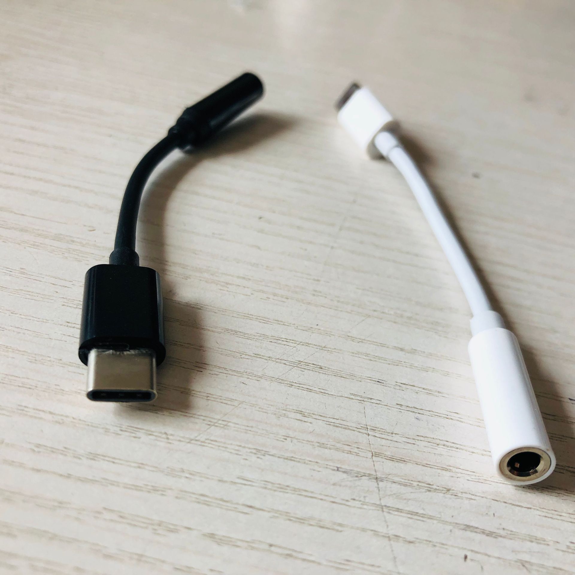 适用小米华为手机type-c耳机转接线typec转3.