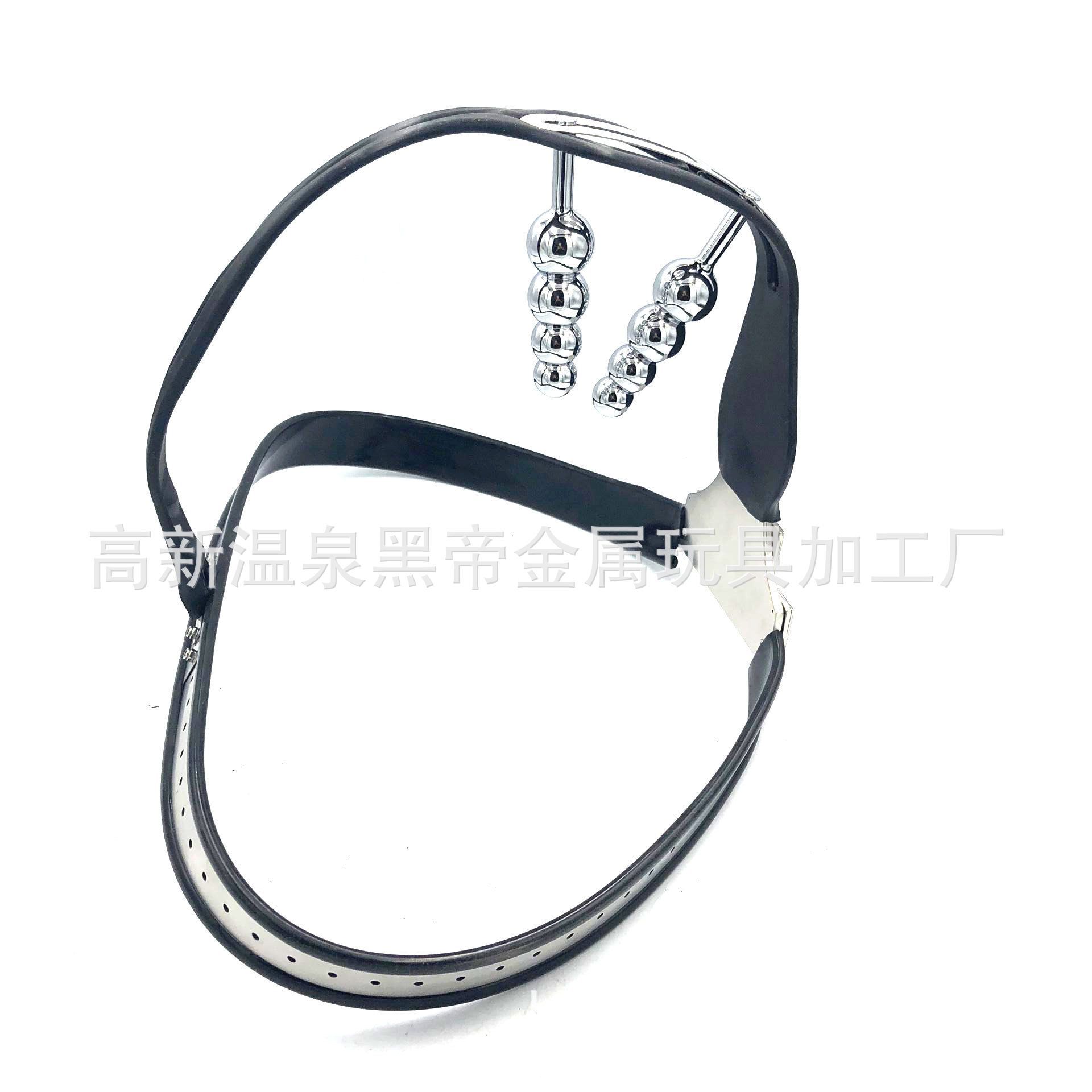 黑帝厂家直销刑具cb出轨禁欲卡拉拉不锈钢女用贞操带带锁简版emcc