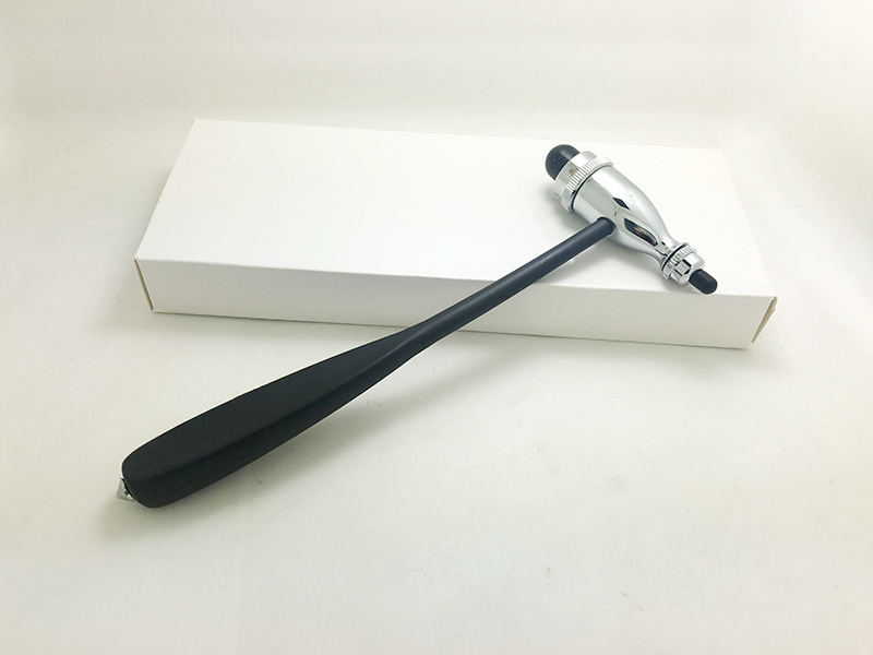 厂家医疗锌合金属头诊断锤 硅胶头医用神经叩诊锤