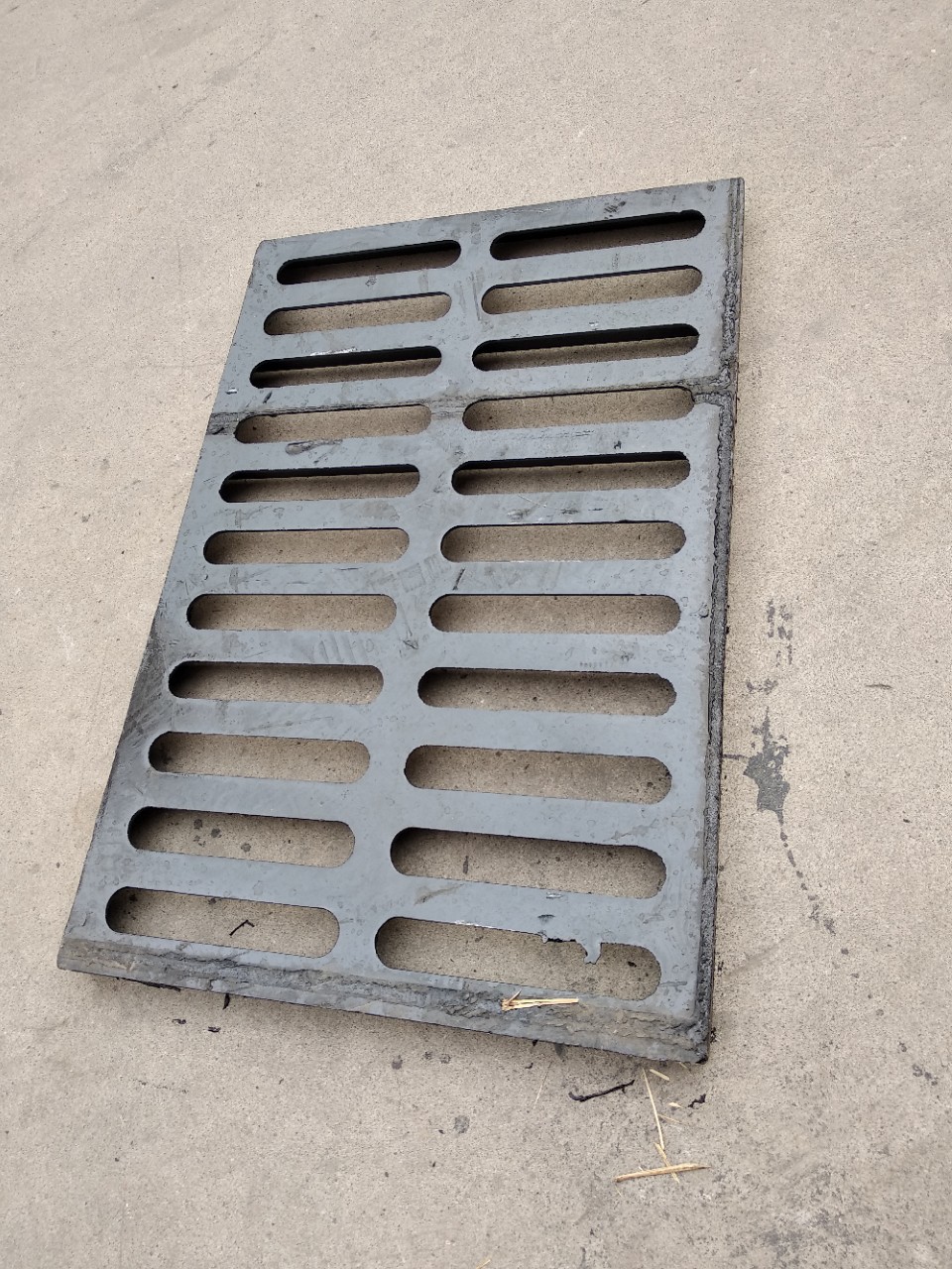 加工定制球墨铸铁400*600铸铁方型雨篦子.车库排水沟雨水箅子