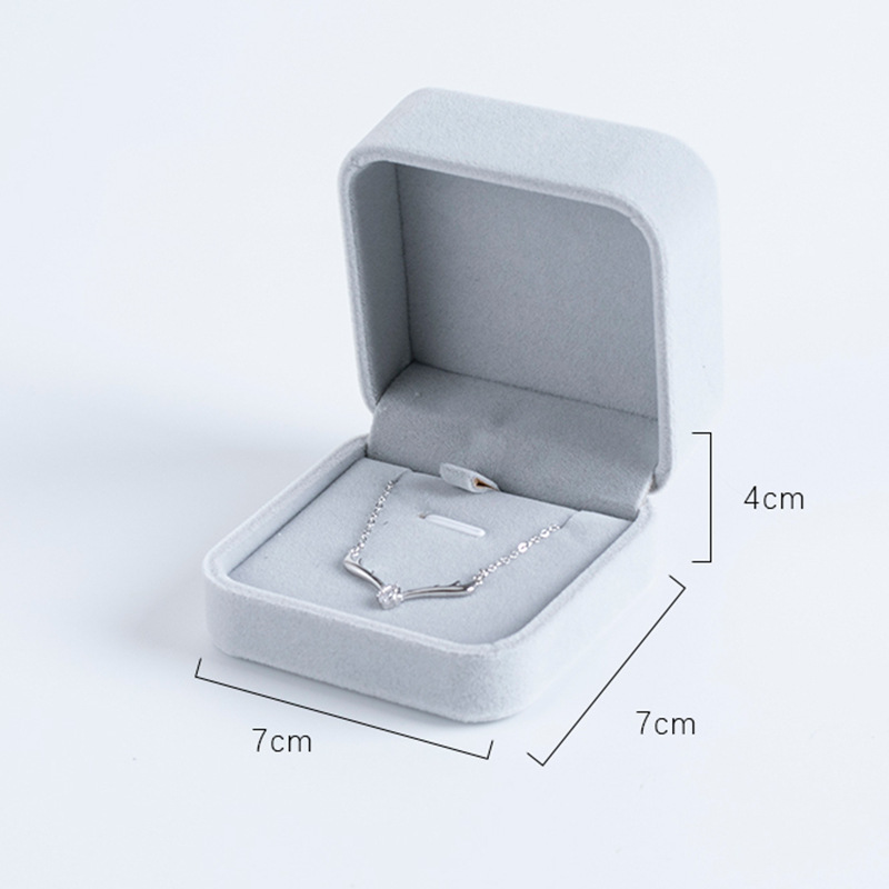 Wanying Jewelry Exquisite Packaging Box Silver Accessories Gift Box Gift Bag Accessories Alcohol Pad Silver Polishing Cloth One Piece Dropshipping