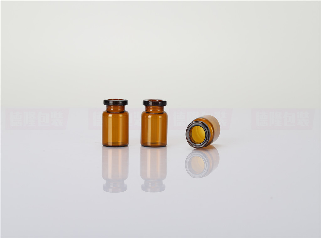 【厂家现货】5ml西林瓶冻干粉末瓶精华原液安瓶 女巫面膜青霉素瓶