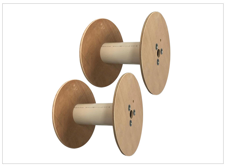 定制加工木夹板线盘 电线电缆鼻梁条绕线盘 工字轮线轴夹板盘