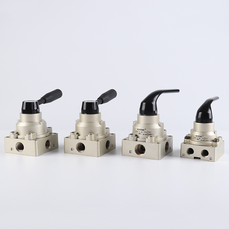 【stnc索诺天工】三位四通手转阀tg34-s-08/三位四通 陶瓷手转阀