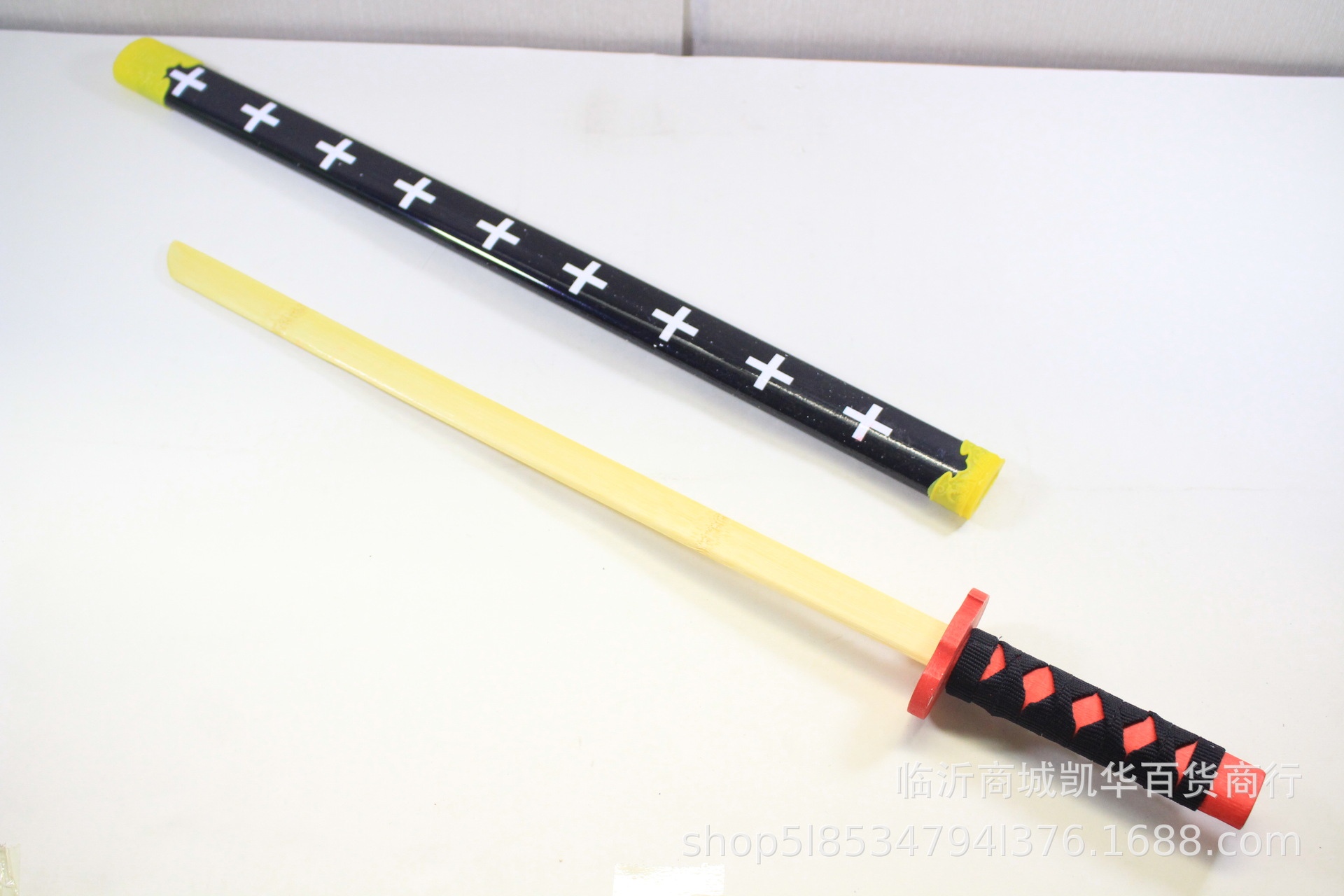 武士刀 儿童玩具刀 竹制模型玩具 五元批发 地摊热卖