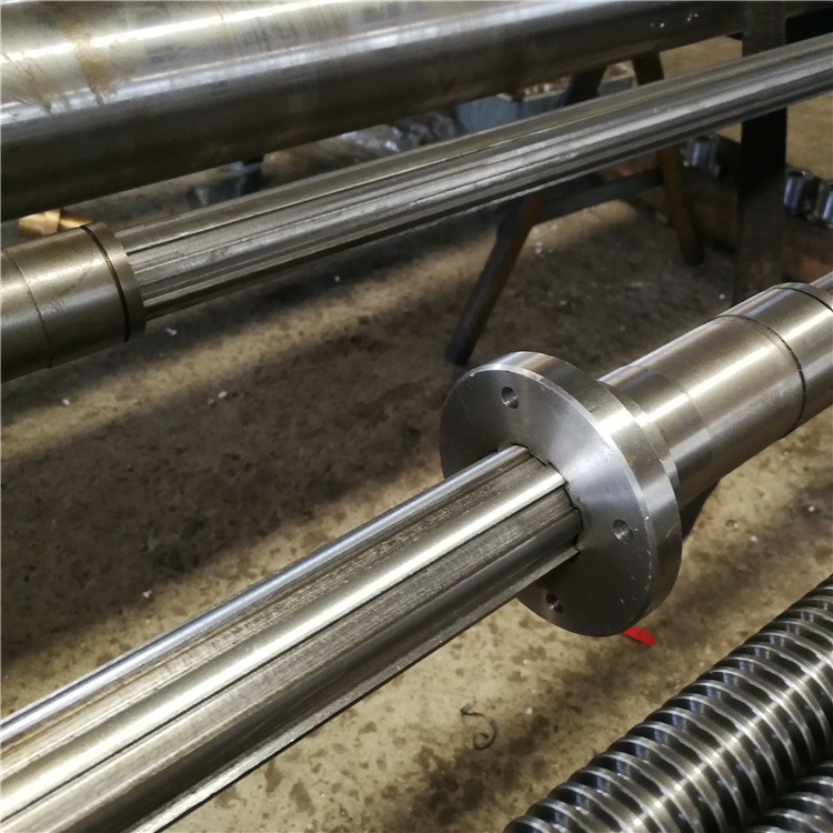 厂家直销花键轴花键套加工40规格6齿10齿来图定制一件起订