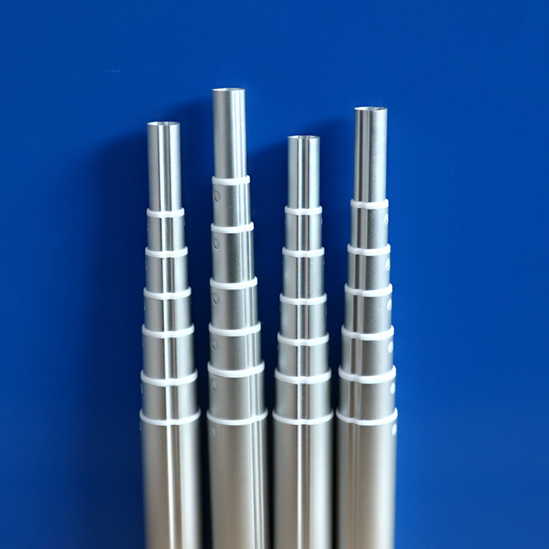 此产品的部件均为本公司自己开模生产交期快 每节铝管与塑胶件配合