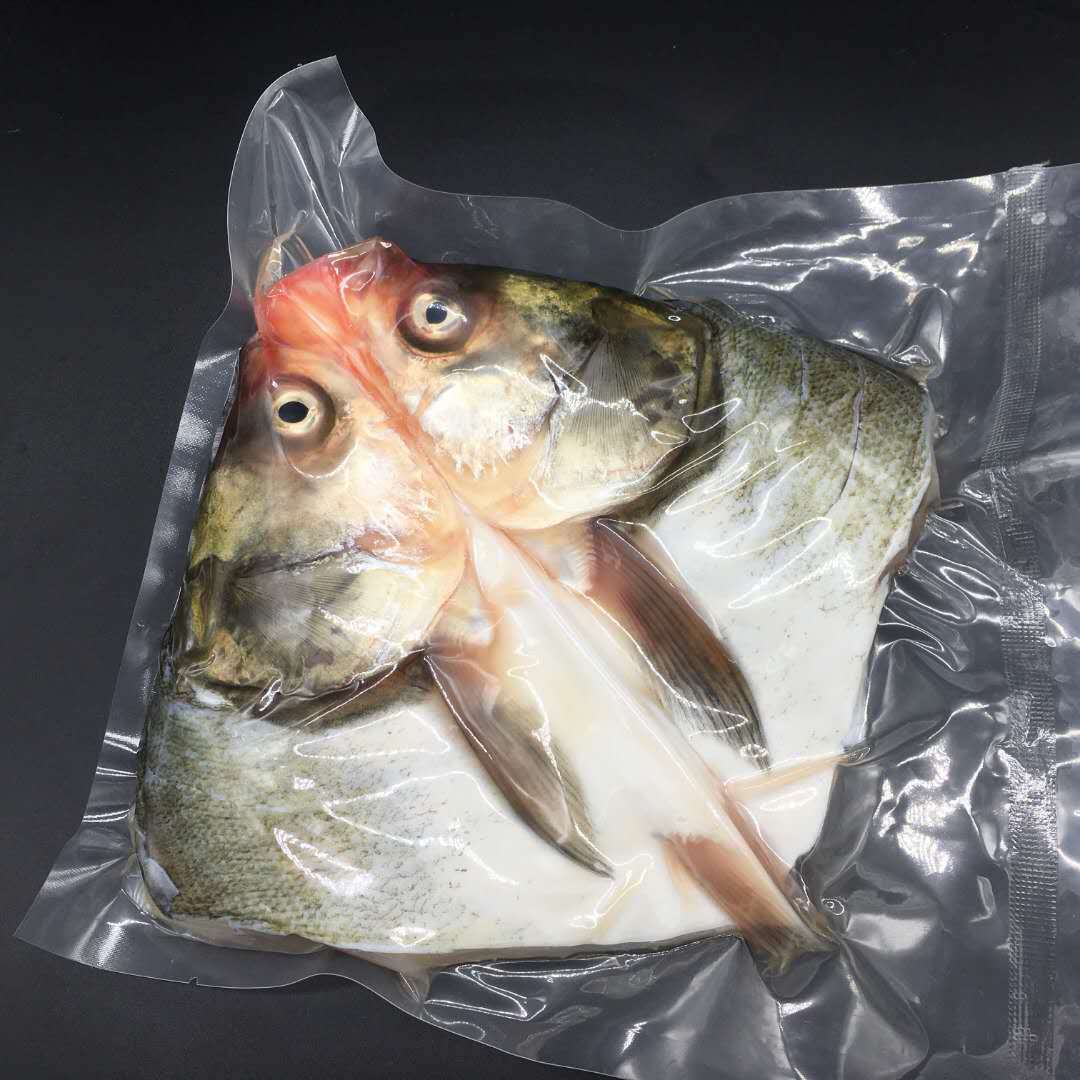 厂家直销新鲜冷冻真空包装带肉鱼头白鲢鱼头剁椒鱼头送剁椒料包