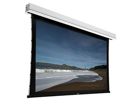 工厂直销 大扭矩电机电动拉线投影屏幕200吋16:9 银幕 高清幕布