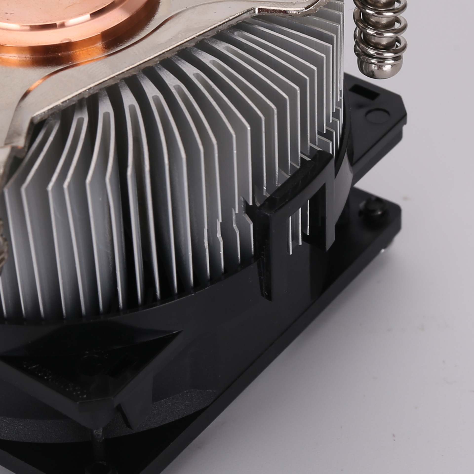 适用i3i5cpu散热器 amd纯铝cpu散热风扇 8cm铜芯cpu风扇1155