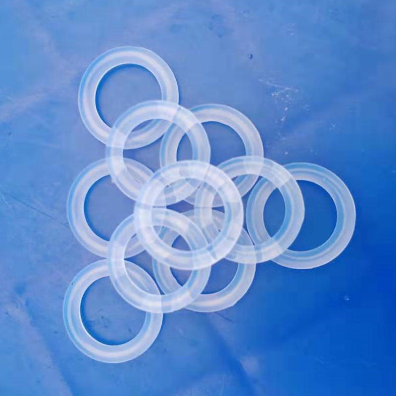厂家直供眼镜绳胶圈 透明硅胶环 全透明眼镜绳硅胶圈