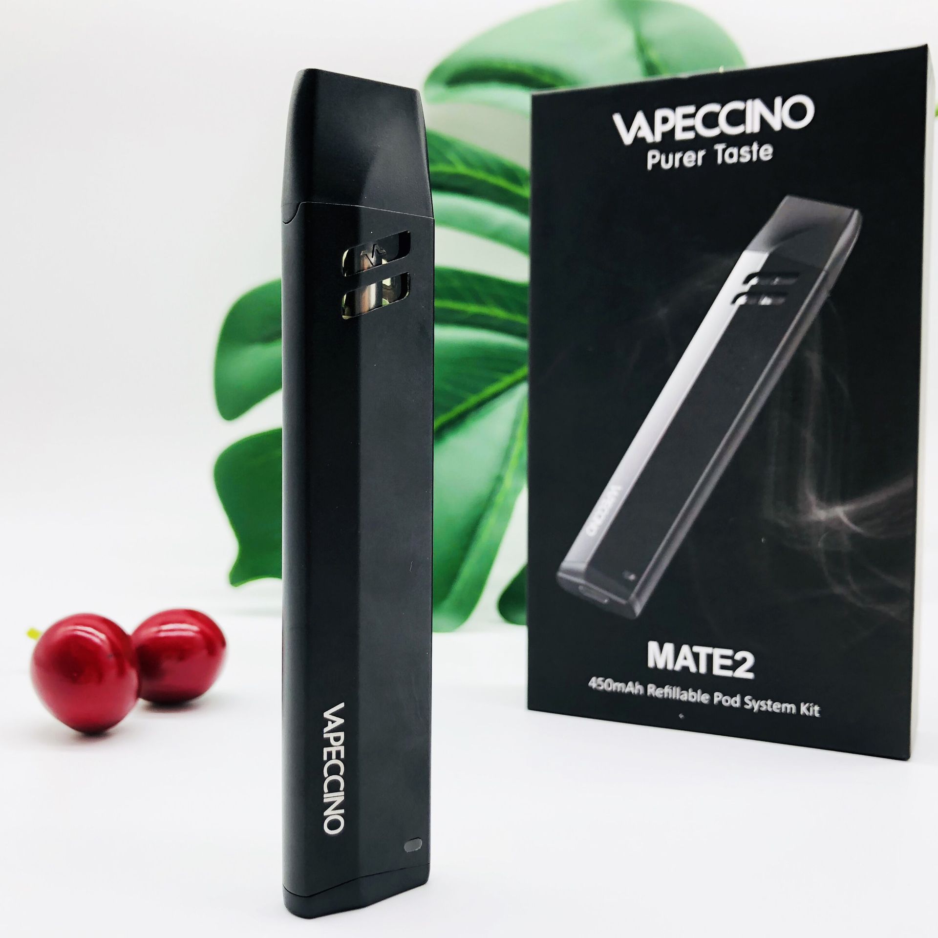 奇诺电子烟二代新品vapeccino mate2陶瓷芯的电子烟升级版黄金芯
