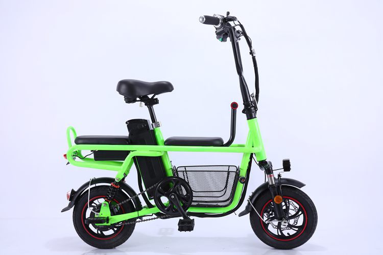 迪骏鸽锂电池电动自行车成人折叠亲子两轮代步车迷你电动车电瓶车