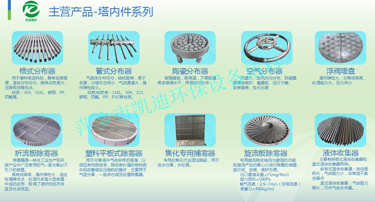槽盘式液体分布器 槽式分布器 槽盘气液分布器标准