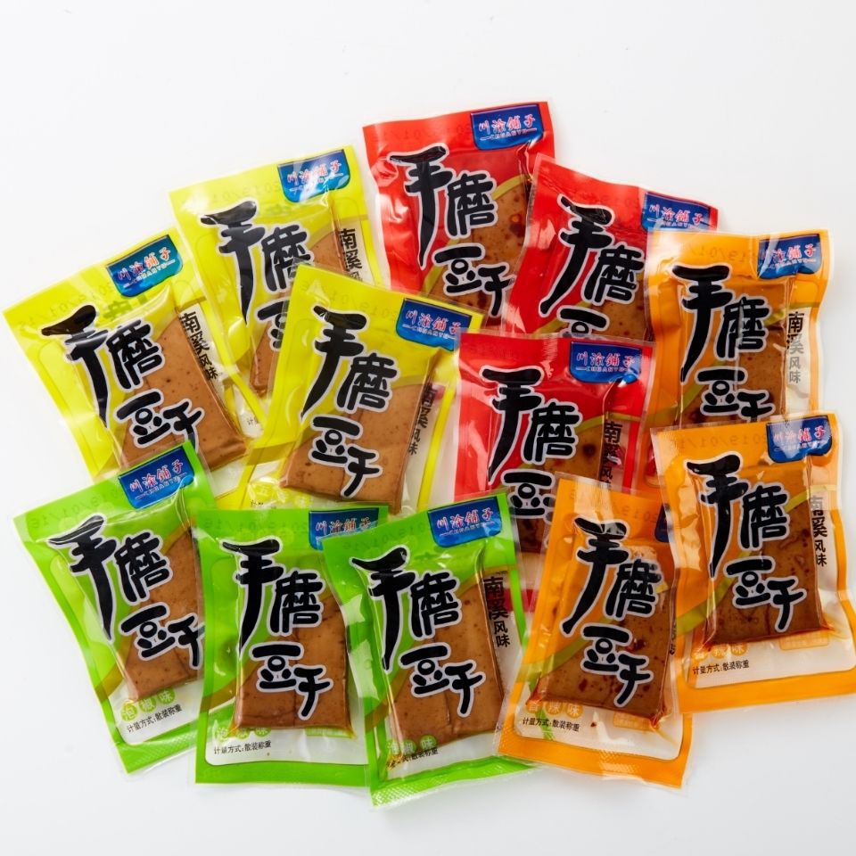 川渝铺子豆腐干零食小吃麻辣豆干休闲零食大礼包特产50包多规格
