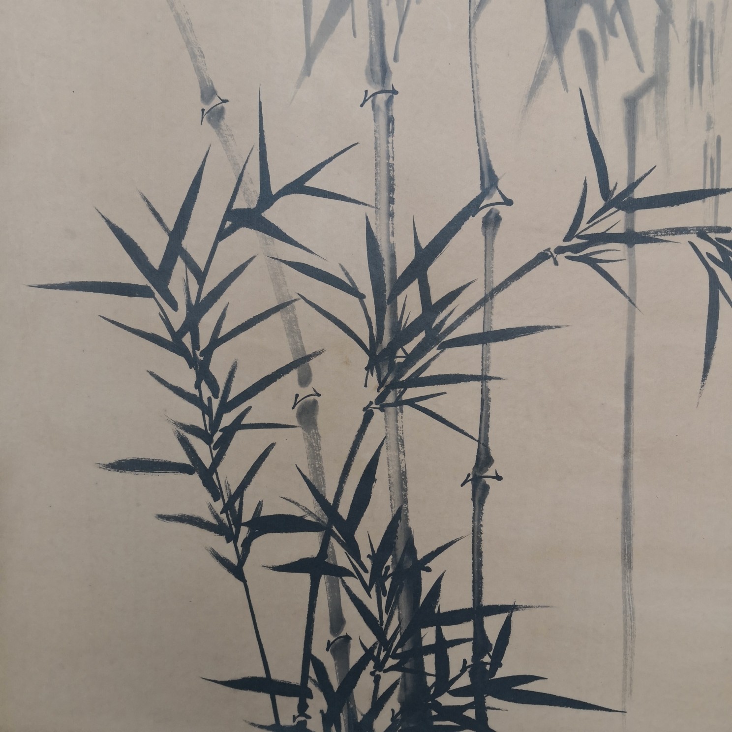 批发仿古牛皮纸中堂国画办公室挂画 装饰做旧装饰字画