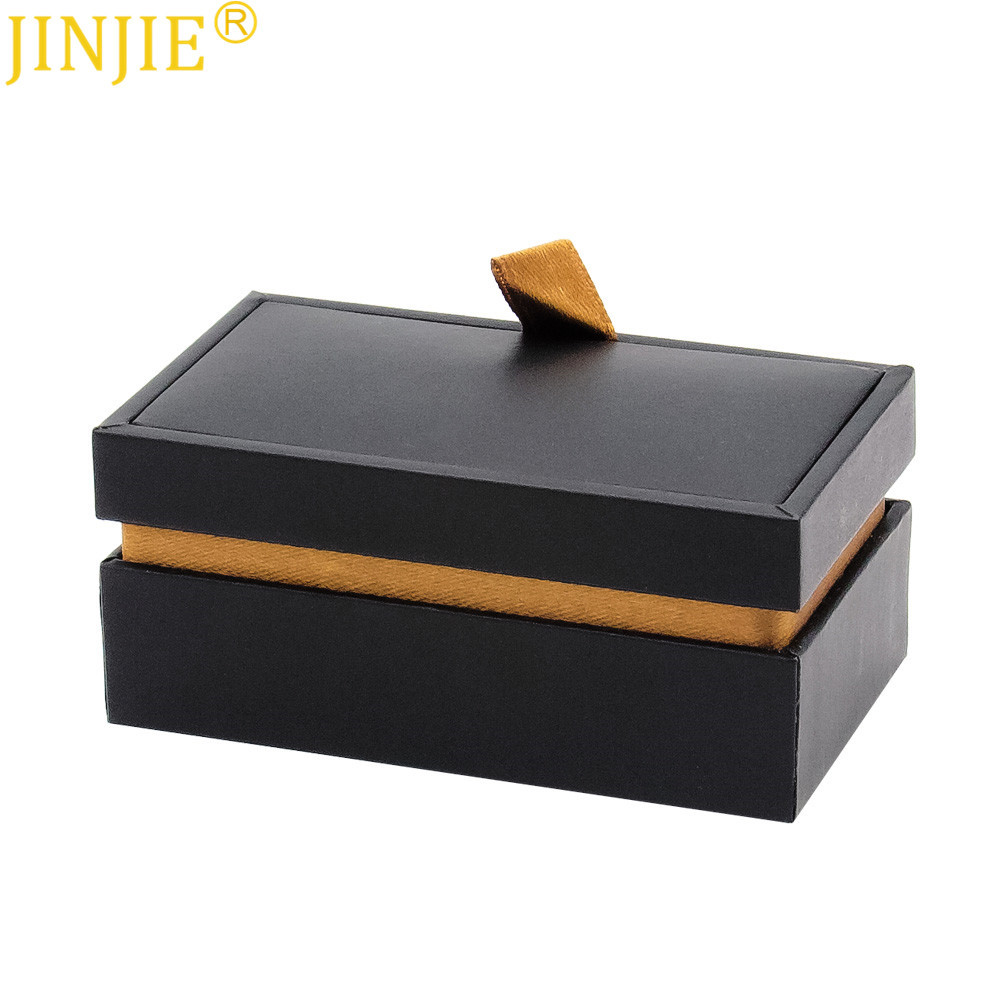 spot goods high quality high-end cuff-link box sub wholesale packaging jewelry box cuff-link box cufflinks box