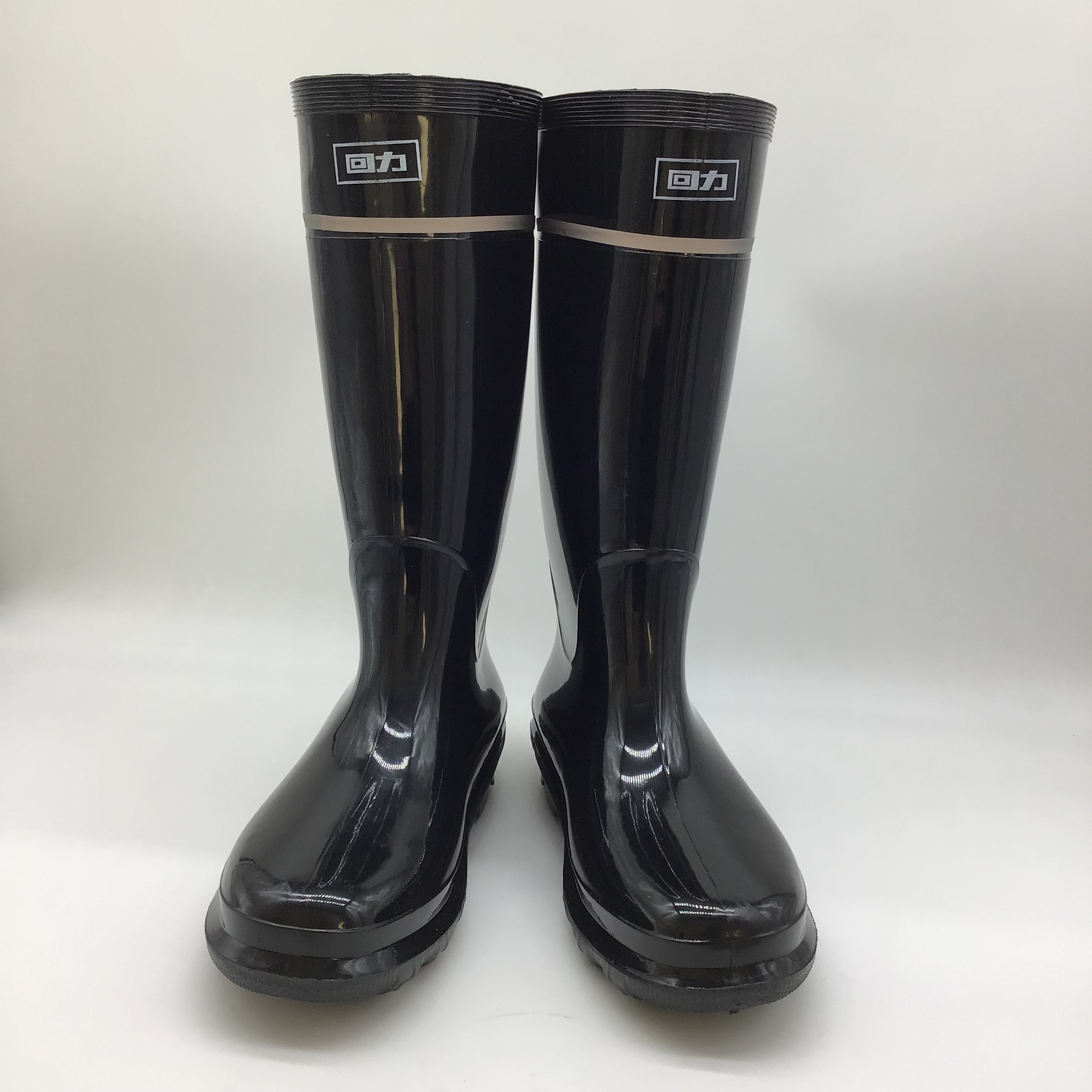 回力818中高筒雨靴 牛筋底雨靴男雨鞋 防水防滑耐磨钓鱼水鞋