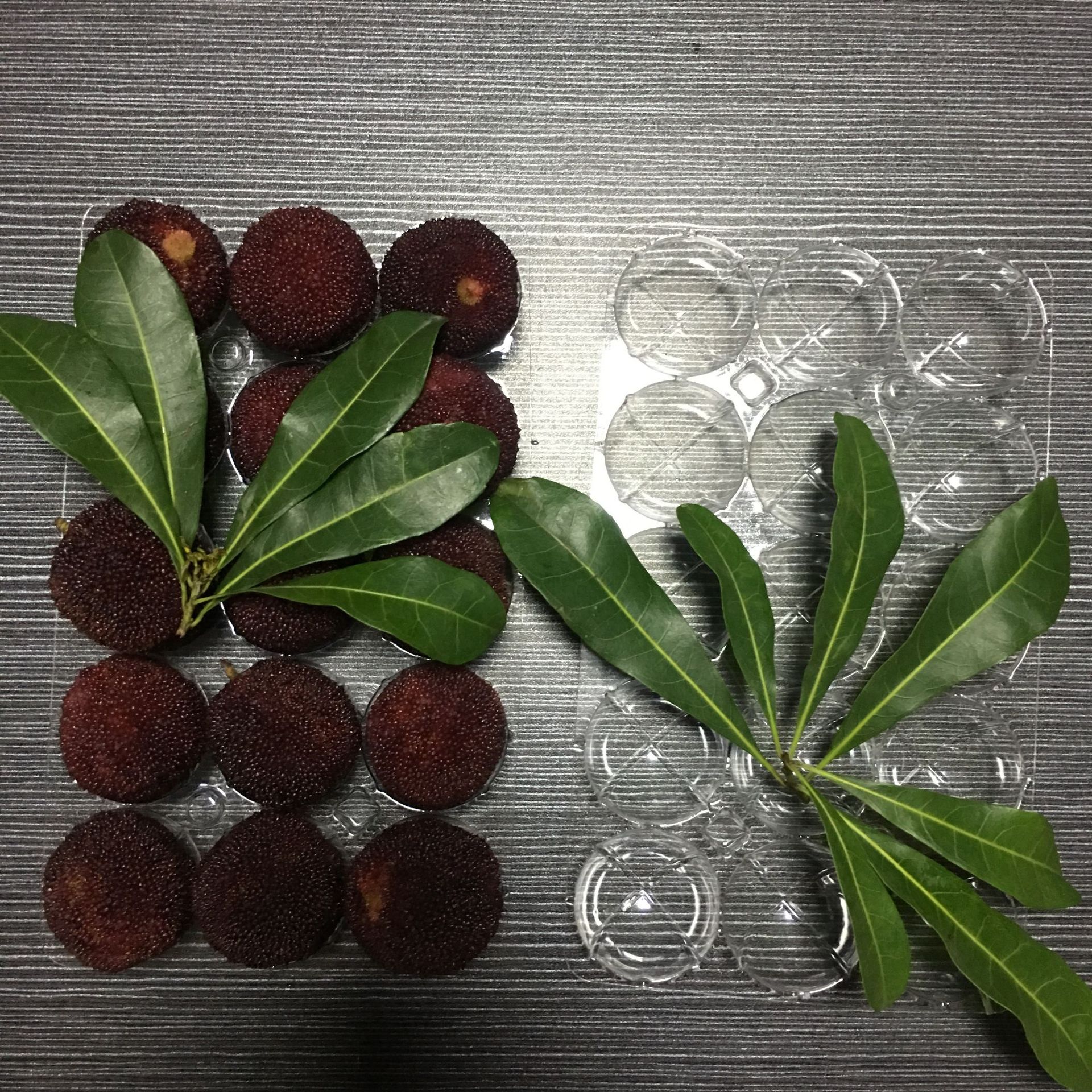 杨梅快递吸塑托盘东魁杨梅冷藏包装盒吸塑水果打包盒厂家批发定制