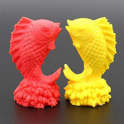 盐雕模具厨用鲤鱼盐雕硅胶巧克力模具鱼模具冰雕糖艺模具盐模