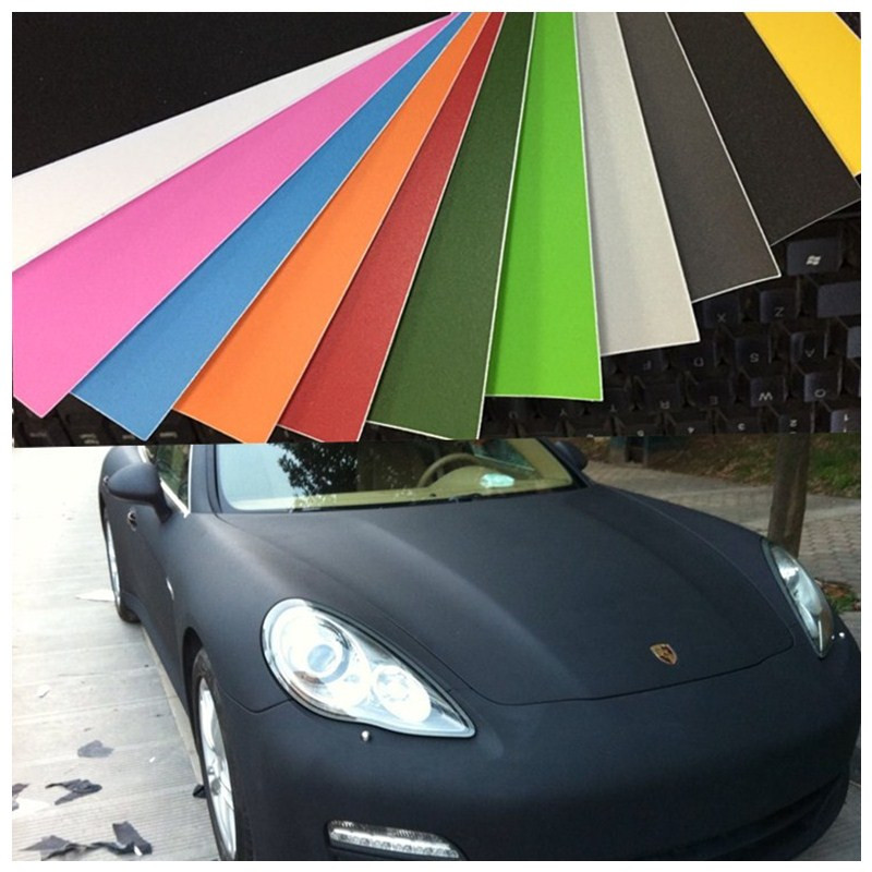 汽车改色膜亚光磨砂车身膜磨砂膜全整车改色装饰贴纸磨砂改色膜