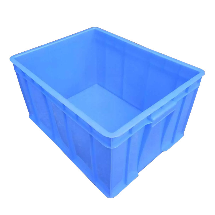 Transportation Plastic Basket Thickened Rectangular Shelf Plastic Case Warehouse Storage Sealed Box Non-Airtight Crate