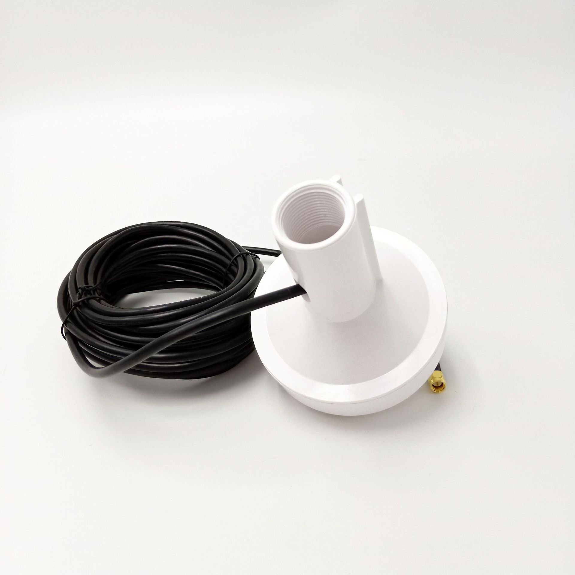 厂家直供5米sma头蘑菇头gps 北斗双模gps航海授时航海基站天线