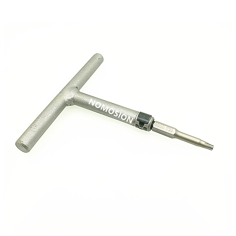 舍弃式刀片木工螺旋刀扳手s2强力t20梅花磁性批头t型套筒手动扳手